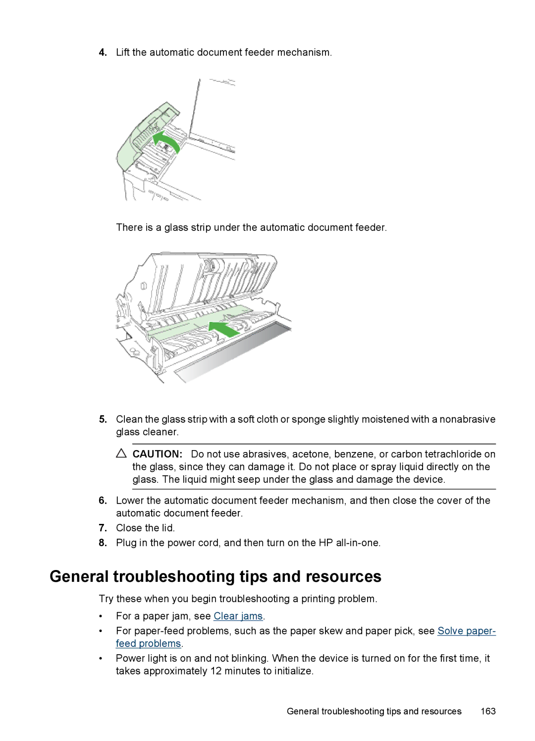 HP 6500 - E709a, 6500 - E709q, 6500 - E709n manual General troubleshooting tips and resources 