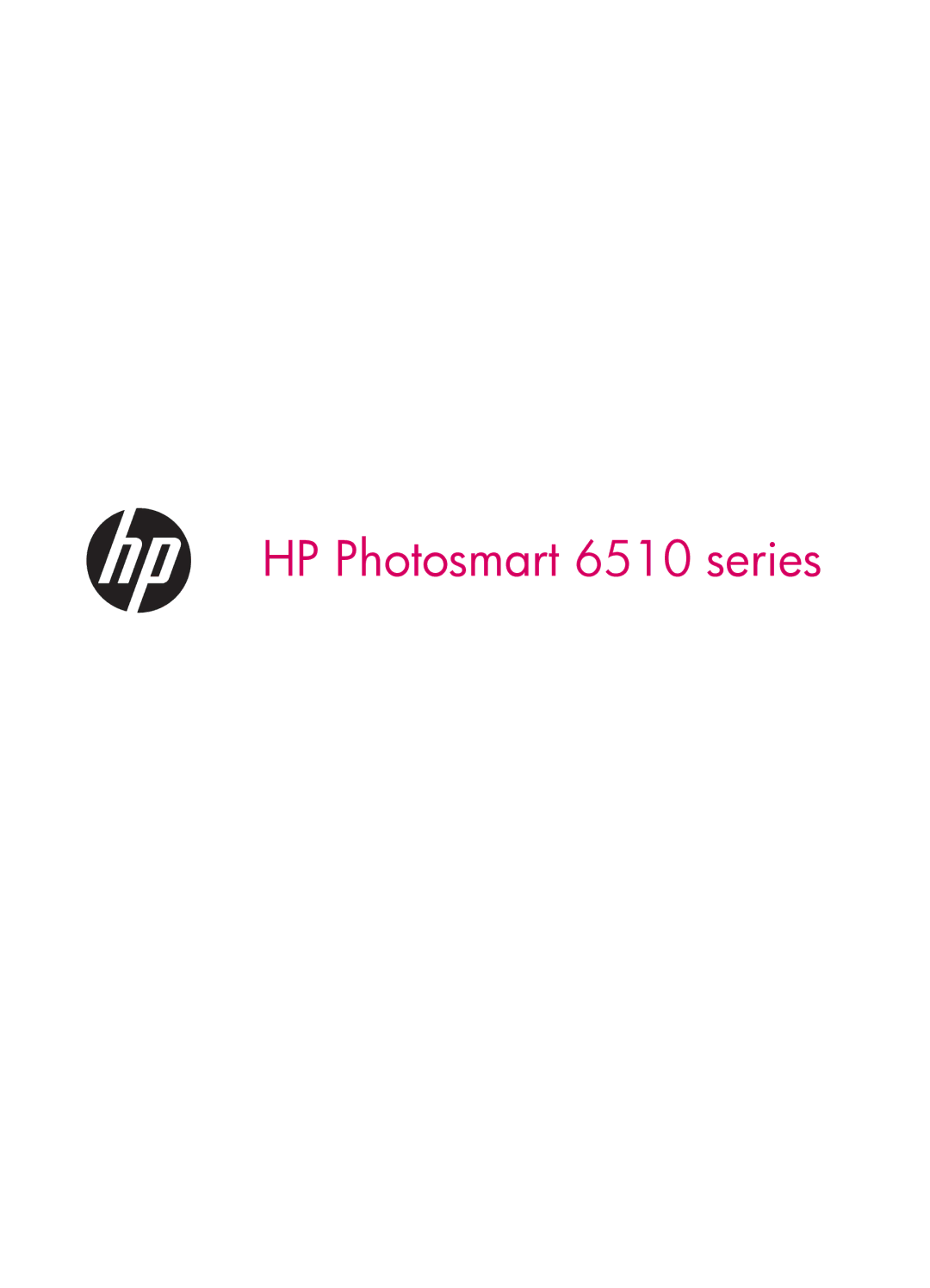 HP 6515 - B211a, 6512 - B211a, 6510 - B211a manual HP Photosmart 6510 series 