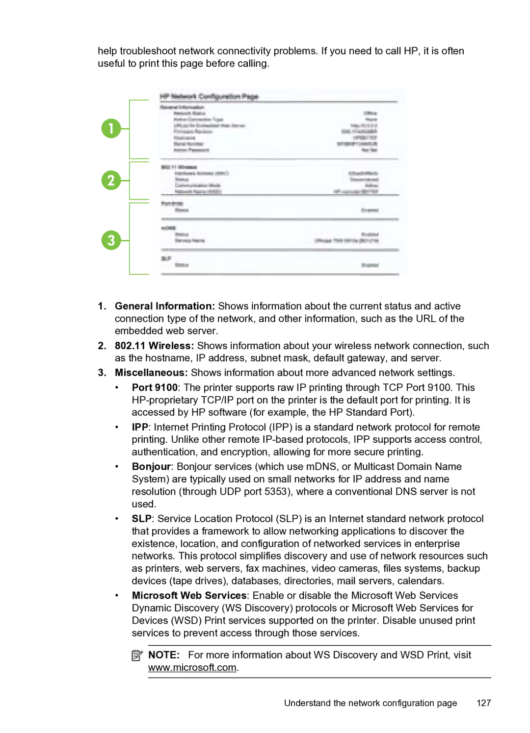 HP 6600 e- CZ155A#B1H manual Understand the network configuration 