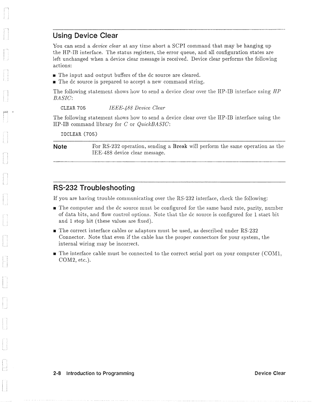 HP 6632B, 6612B, 6633B, 6634B manual 