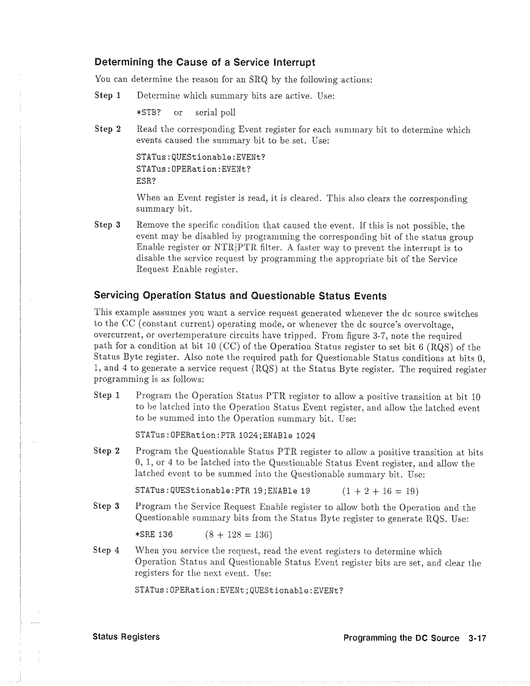 HP 6634B, 6612B, 6633B, 6632B manual 