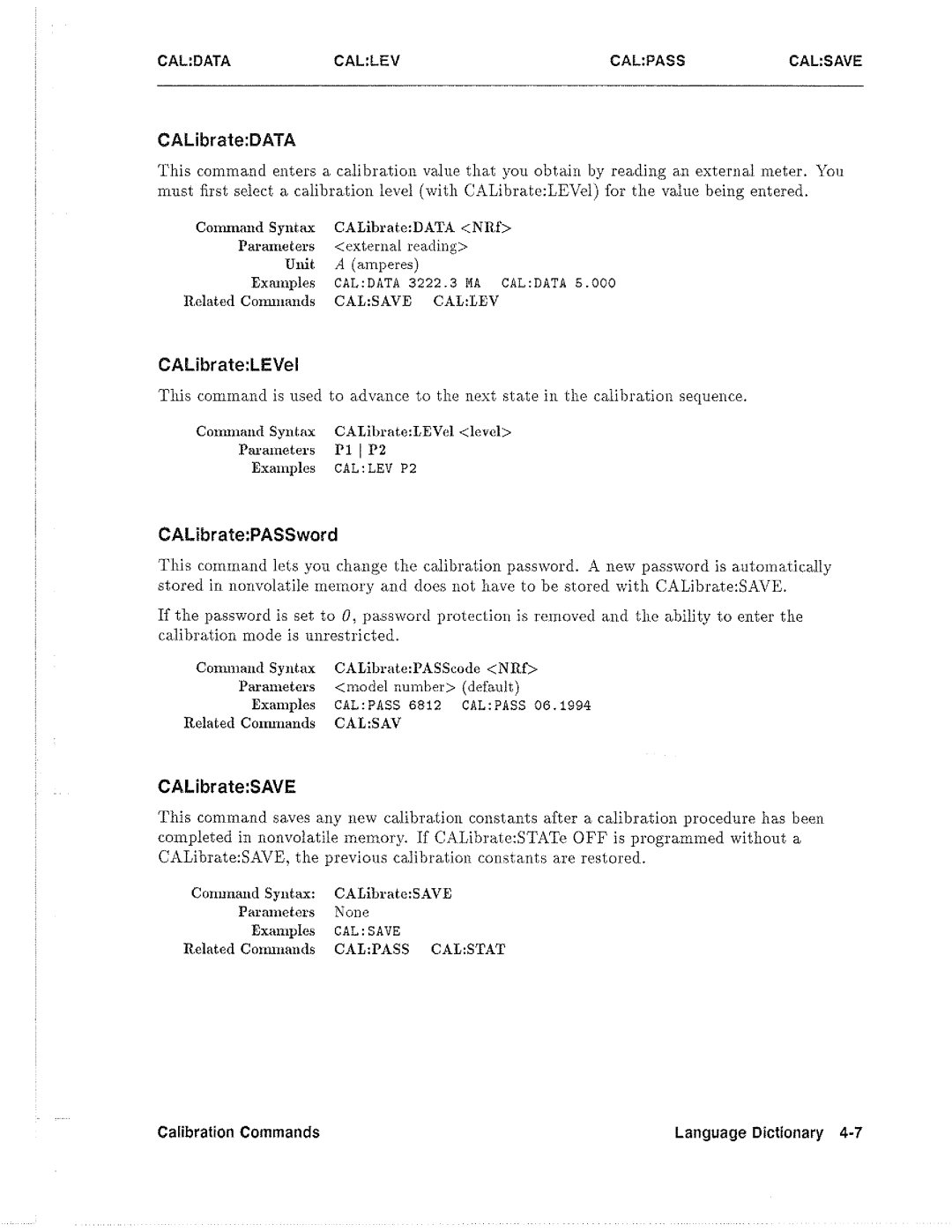 HP 6634B, 6612B, 6633B, 6632B manual 