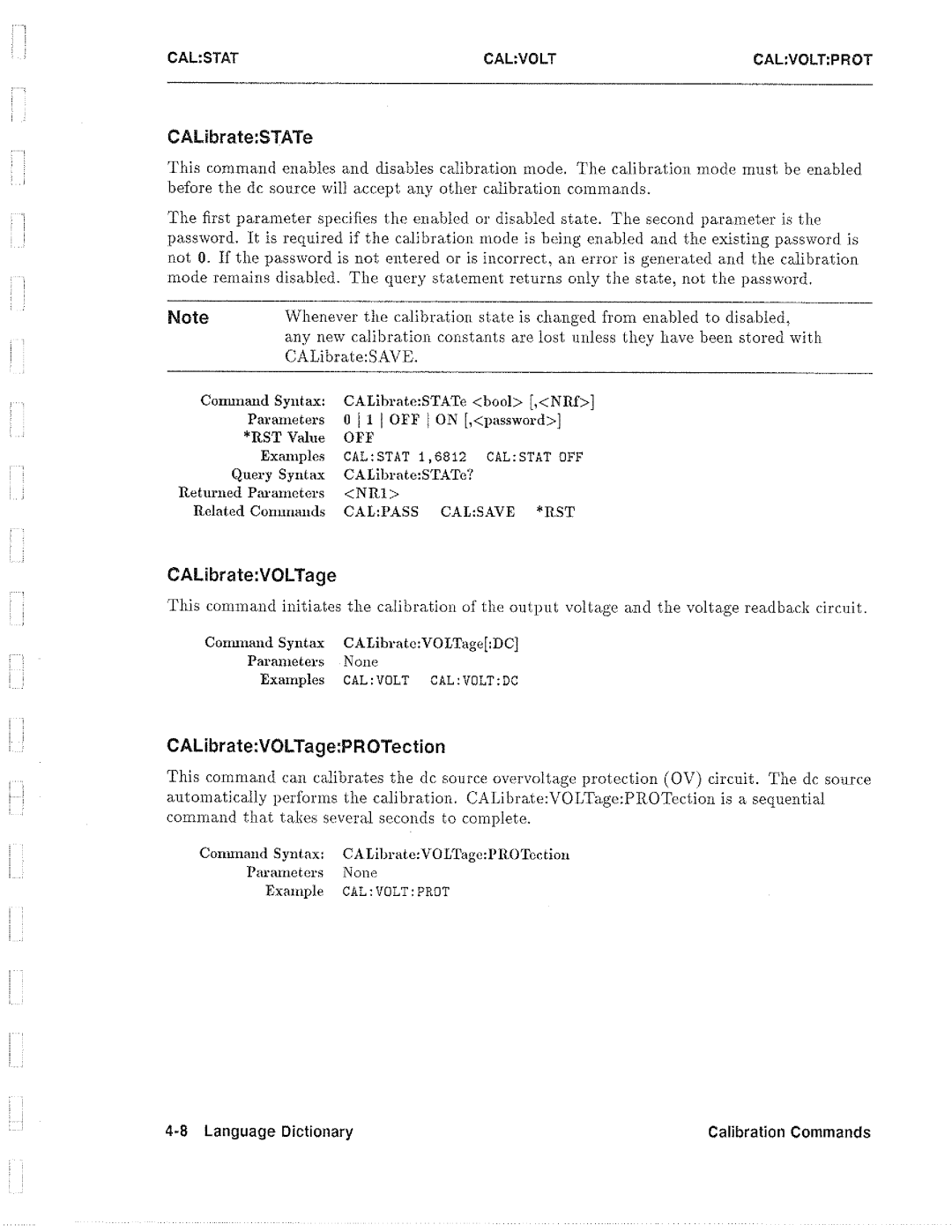 HP 6612B, 6633B, 6632B, 6634B manual 