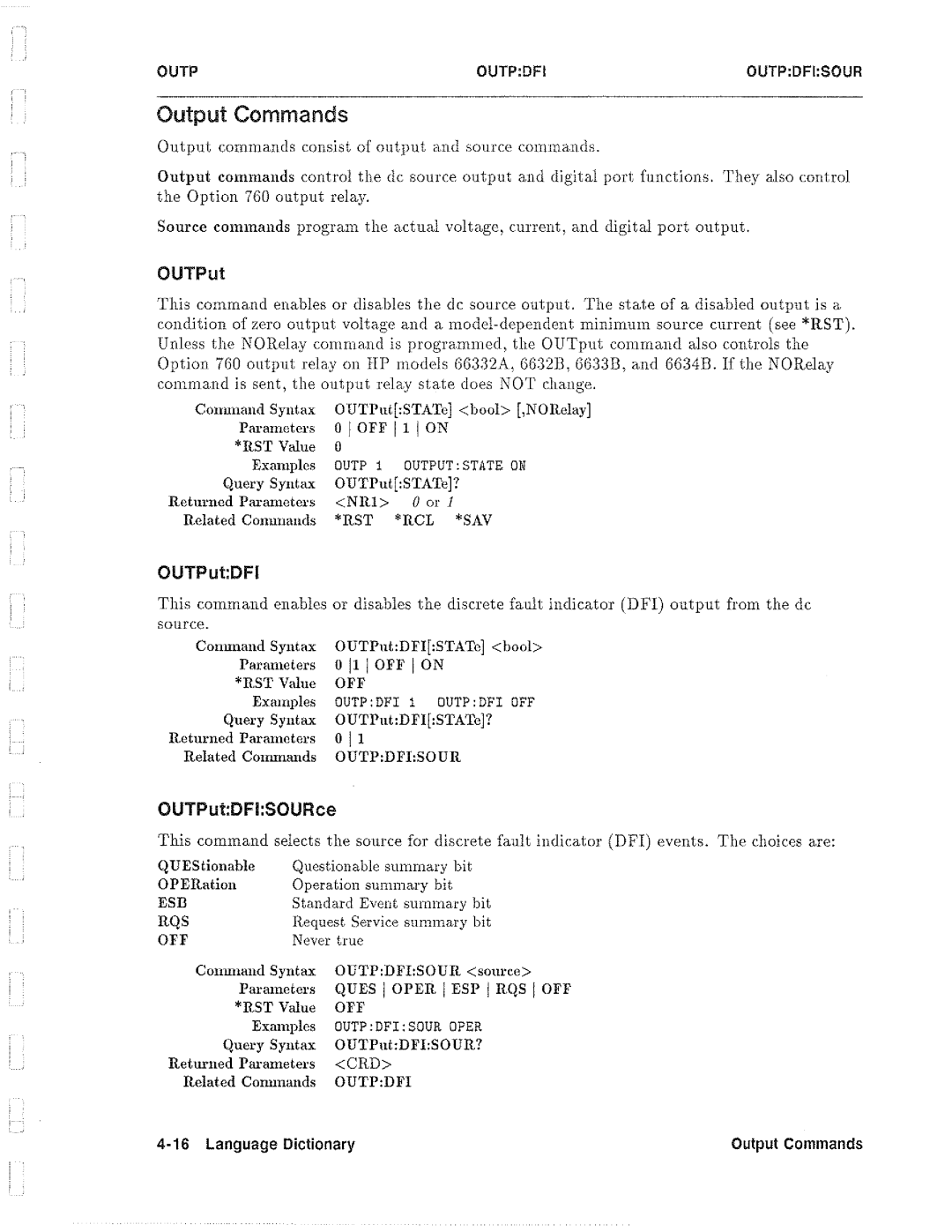 HP 6612B, 6633B, 6632B, 6634B manual 