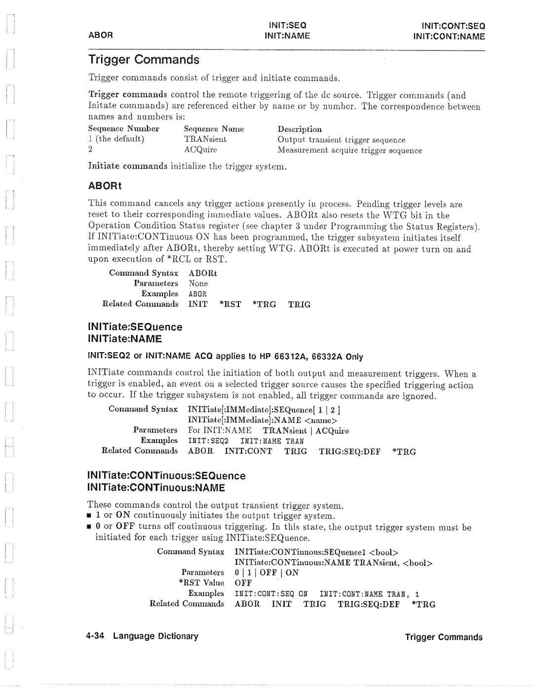 HP 6632B, 6612B, 6633B, 6634B manual 