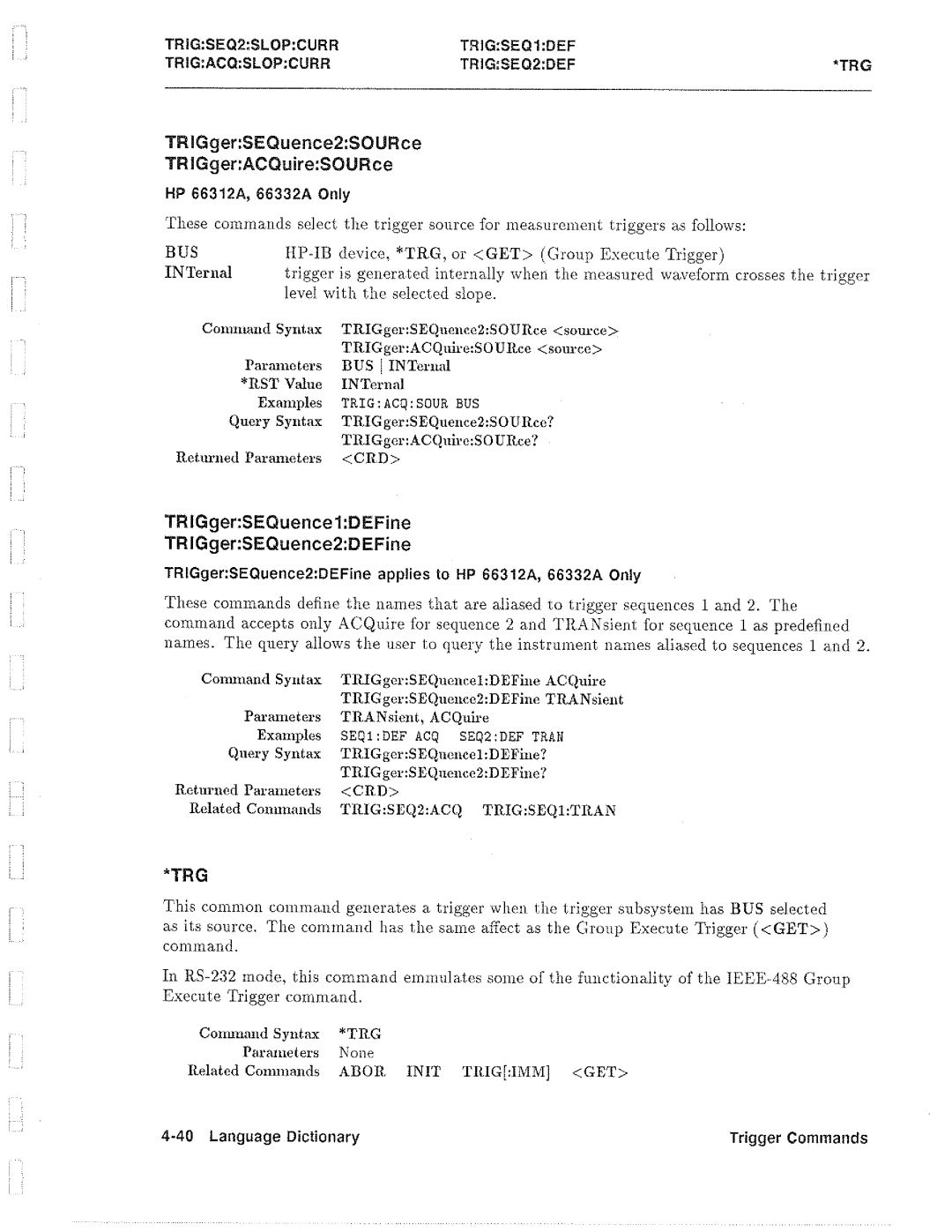 HP 6612B, 6633B, 6632B, 6634B manual 