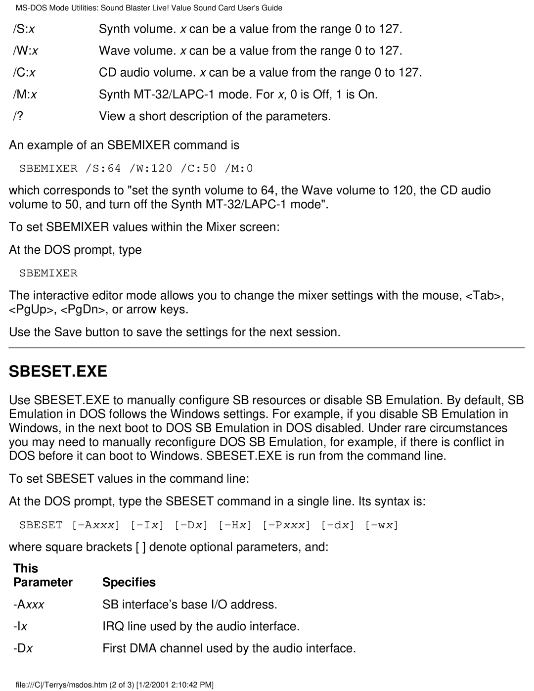 HP 6619 (AP), 6618 (AP), 8772c (US/CAN), 8770c (US/CAN), 9795c (US/CAN), 9790c (US/CAN), 9780c (US/CAN), 9734 (AP) Sbeset.Exe 