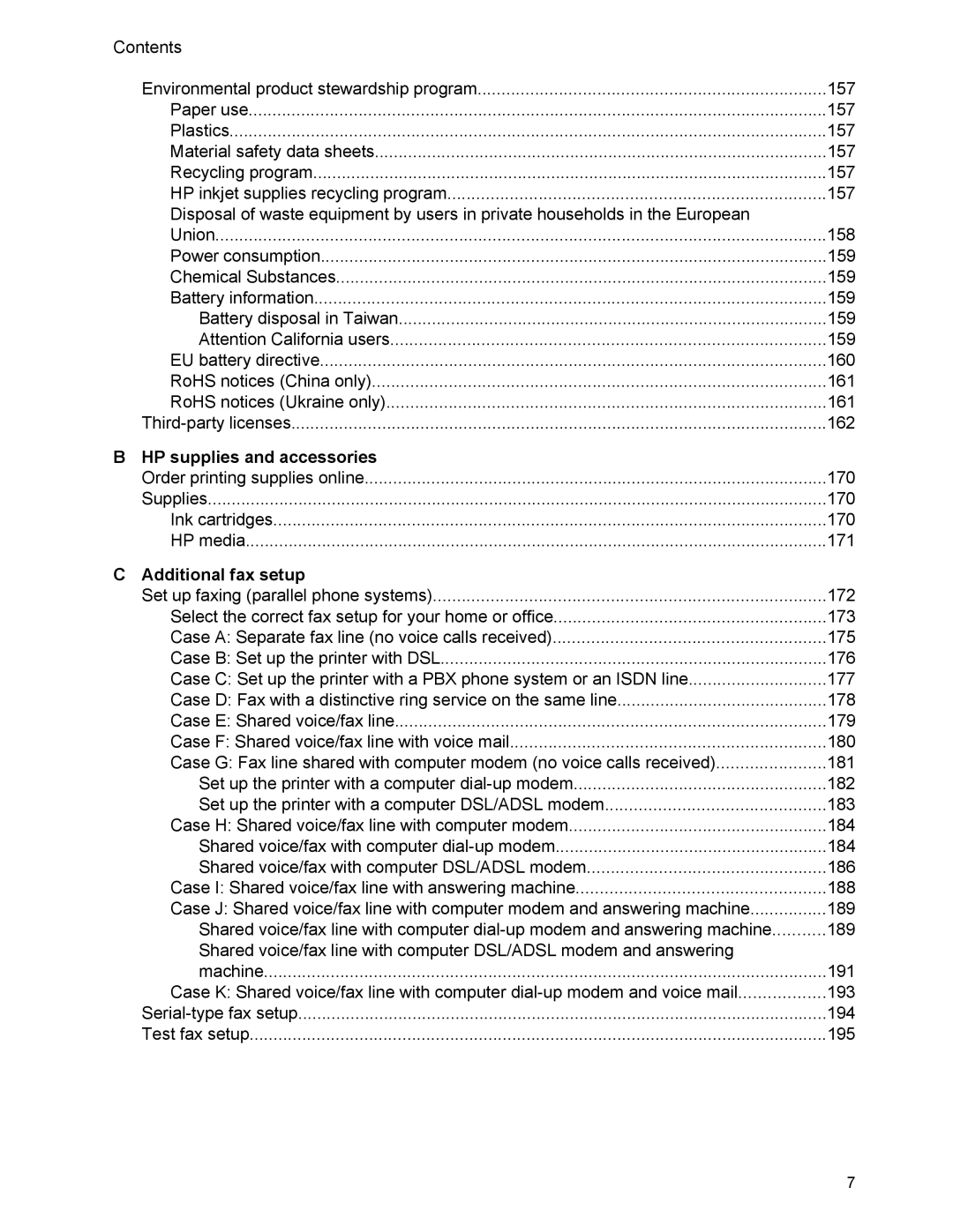 HP 6700 manual HP supplies and accessories, Additional fax setup 