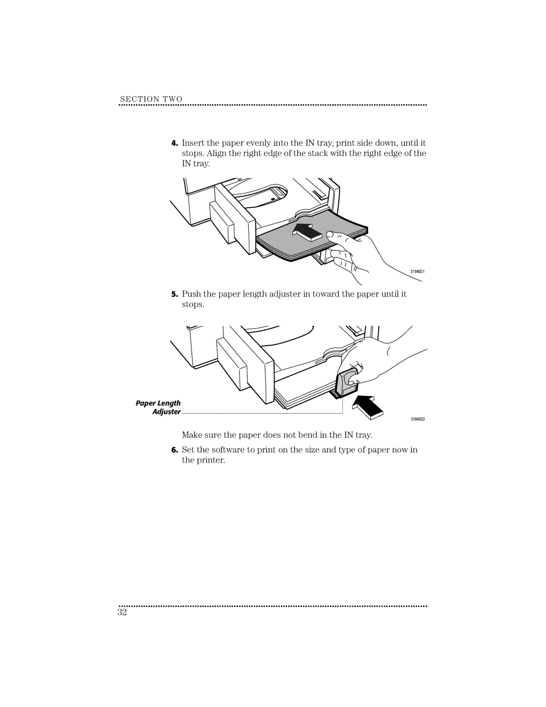 HP 670C manual Paper Length Adjuster 