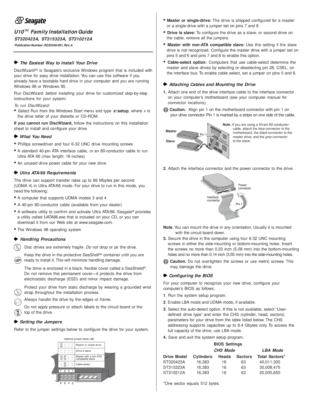 HP 6730 (US/CAN), 6744 (US) manual ST320423A, ST315323A, ST310212A, Easiest Way to Install Your Drive, What You Need 