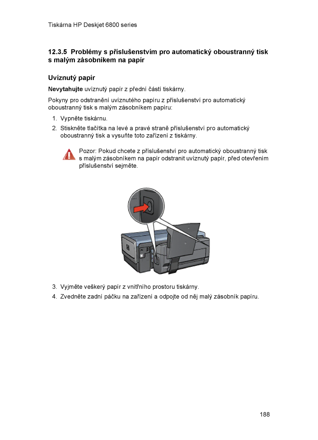 HP manual Tiskárna HP Deskjet 6800 series 