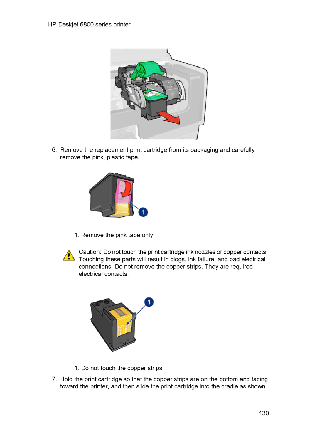 HP 6800 manual 130 