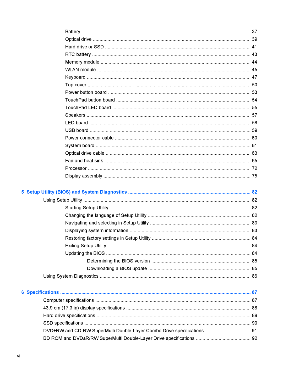 HP 680689-001 manual Setup Utility Bios and System Diagnostics 