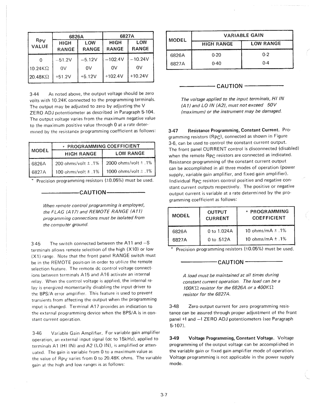 HP 6827A, 6826A manual 