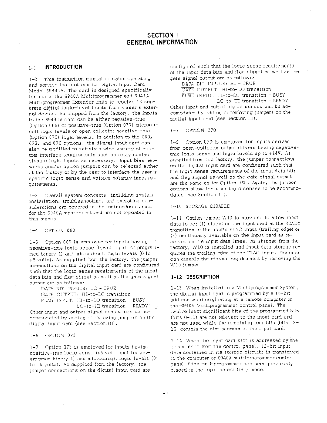 HP 69431A manual 