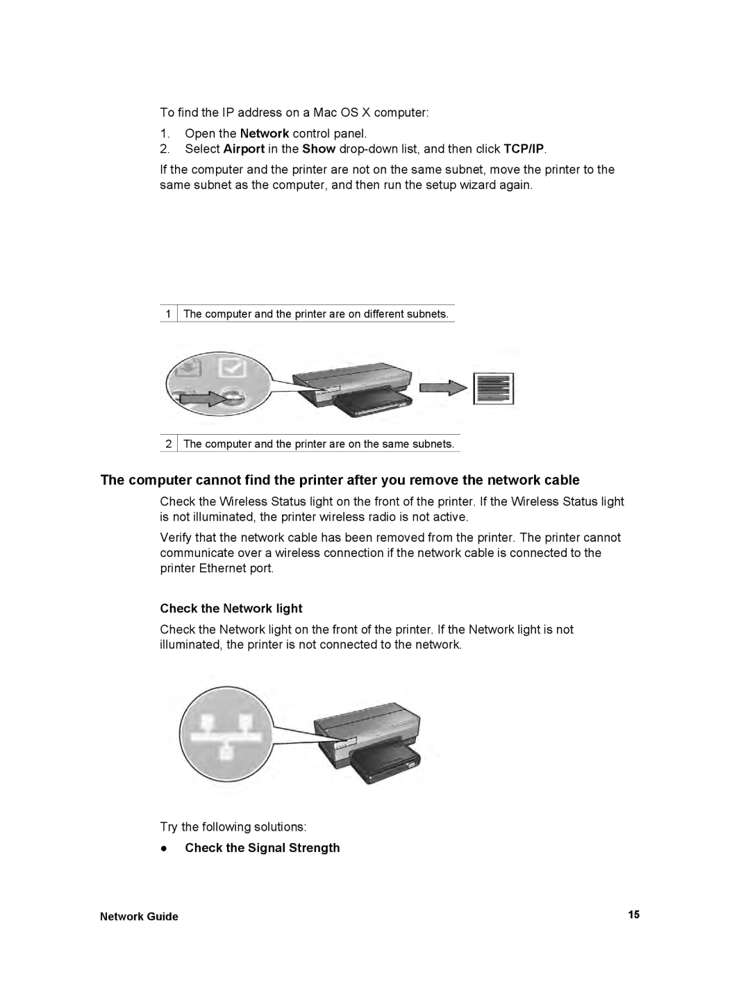 HP 6980 manual Check the Signal Strength 