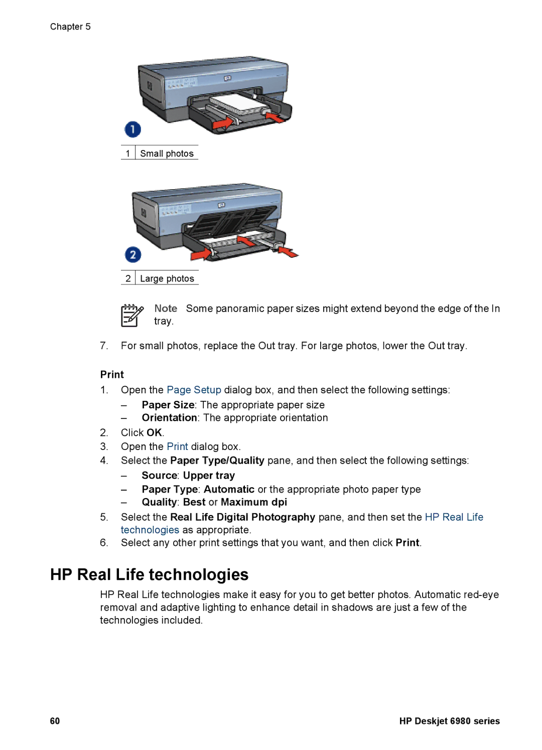 HP 6980 manual HP Real Life technologies 