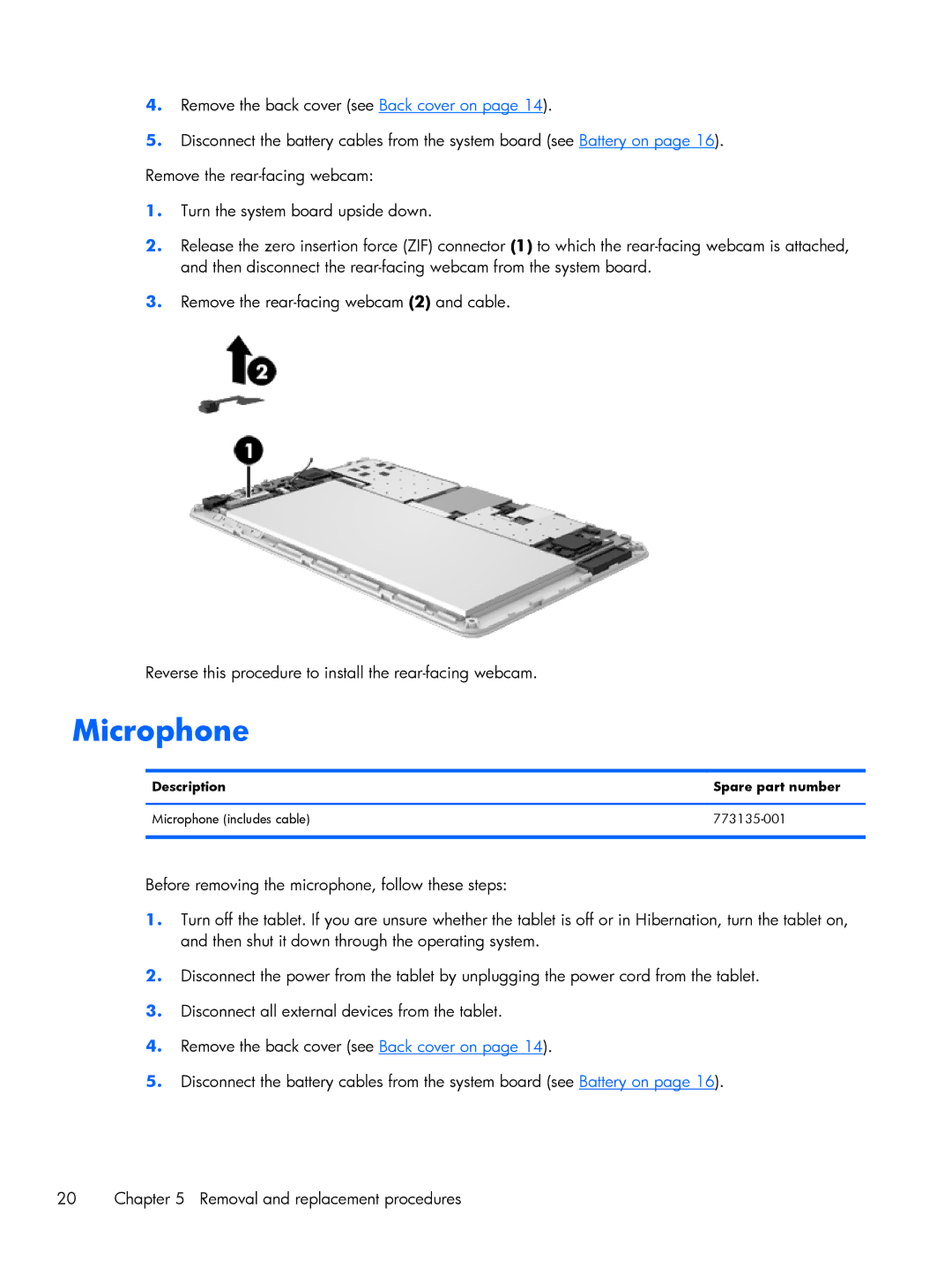 HP 7 Plus 1302us, 7 Plus 1301 manual Microphone 