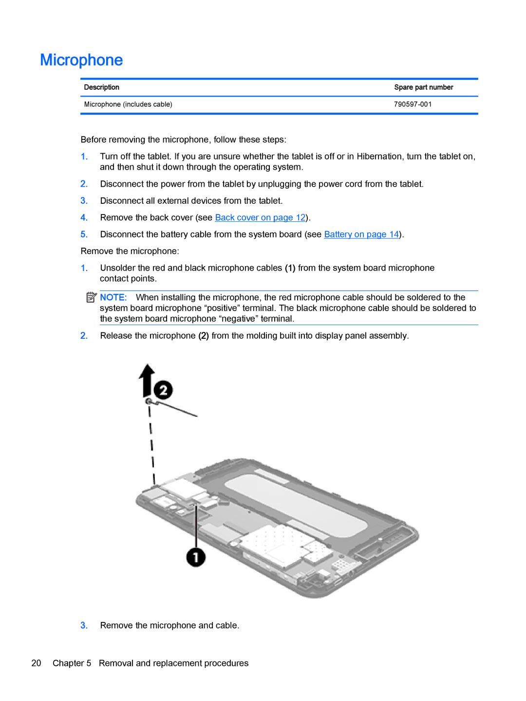 HP 7 Plus II 1331 manual Microphone 