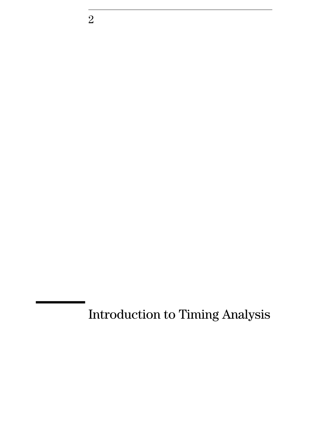 HP 1660, 70 manual Introduction to Timing Analysis 