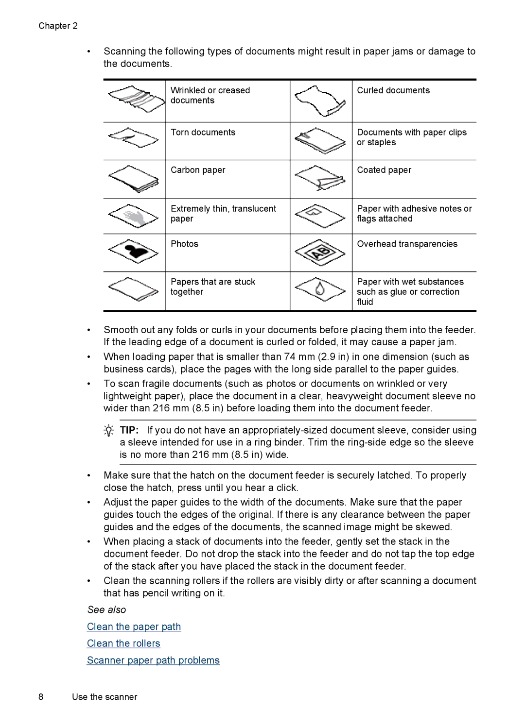 HP 7000 Sheet-feed manual See also 