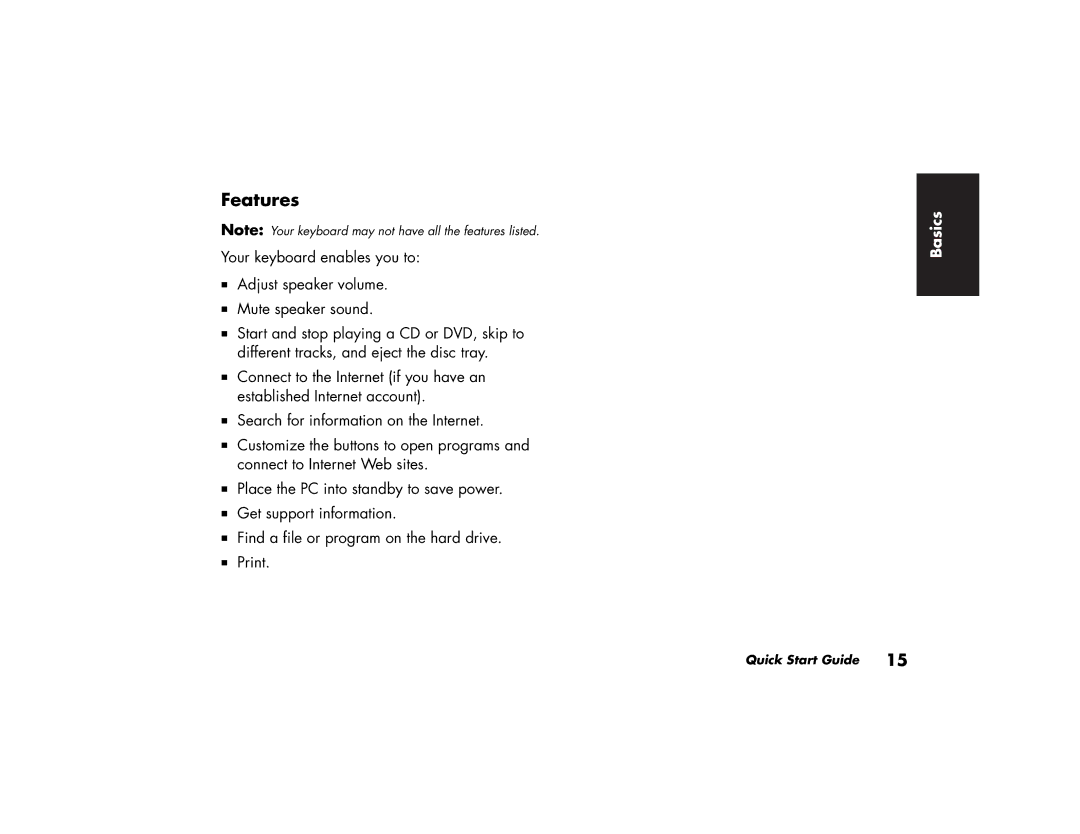 HP 522a (AP), 703k (AP), 743a (AP), 753k (AP), 753d (AP), 503k (AP), 503a (AP), 513d (AP), 513a (AP) manual Features 