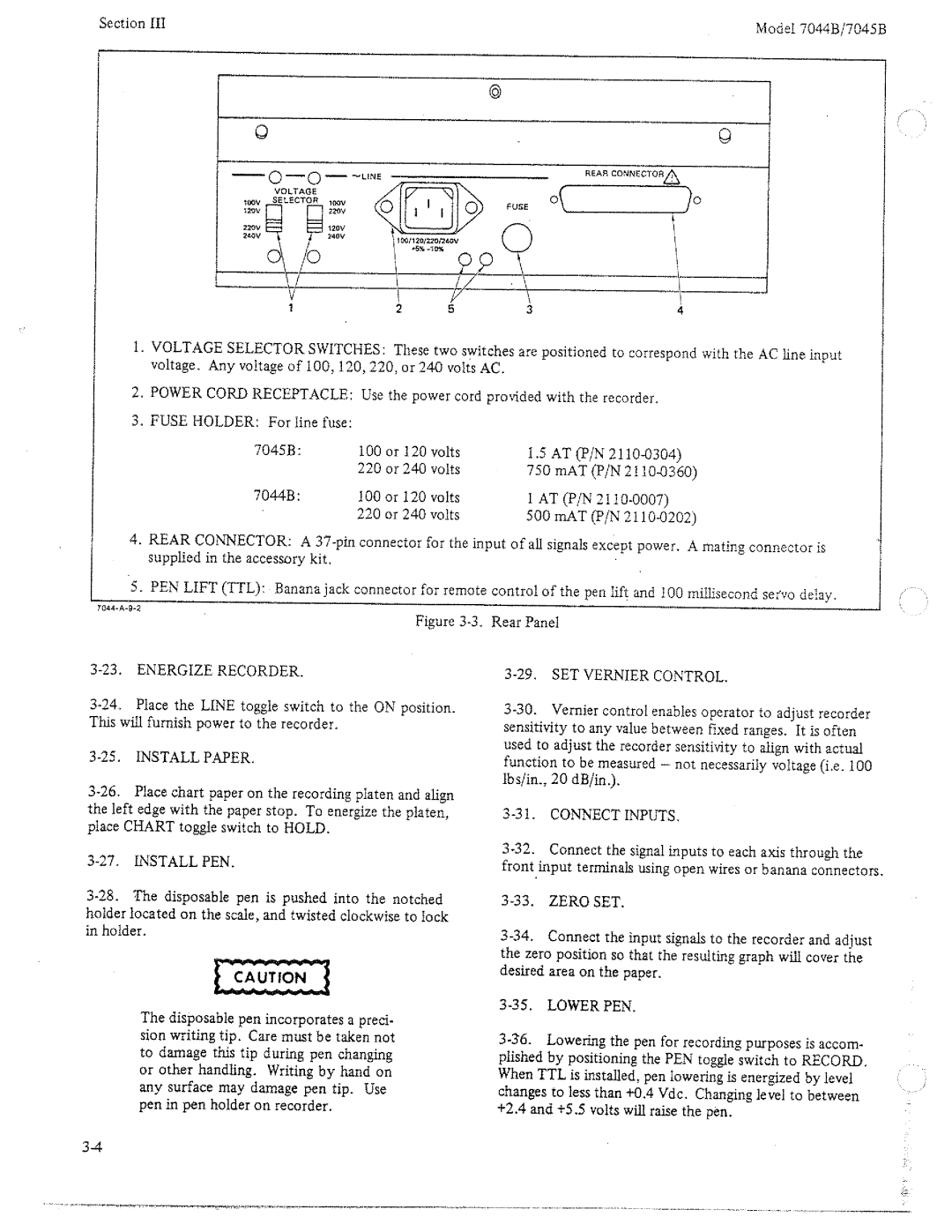 HP 7045B, 7044B manual 