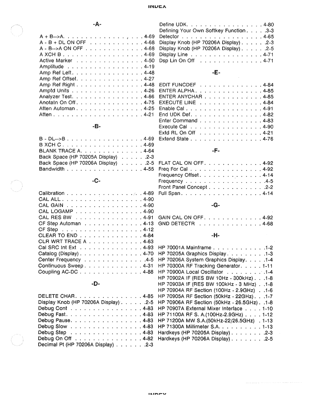 HP 70900A manual 