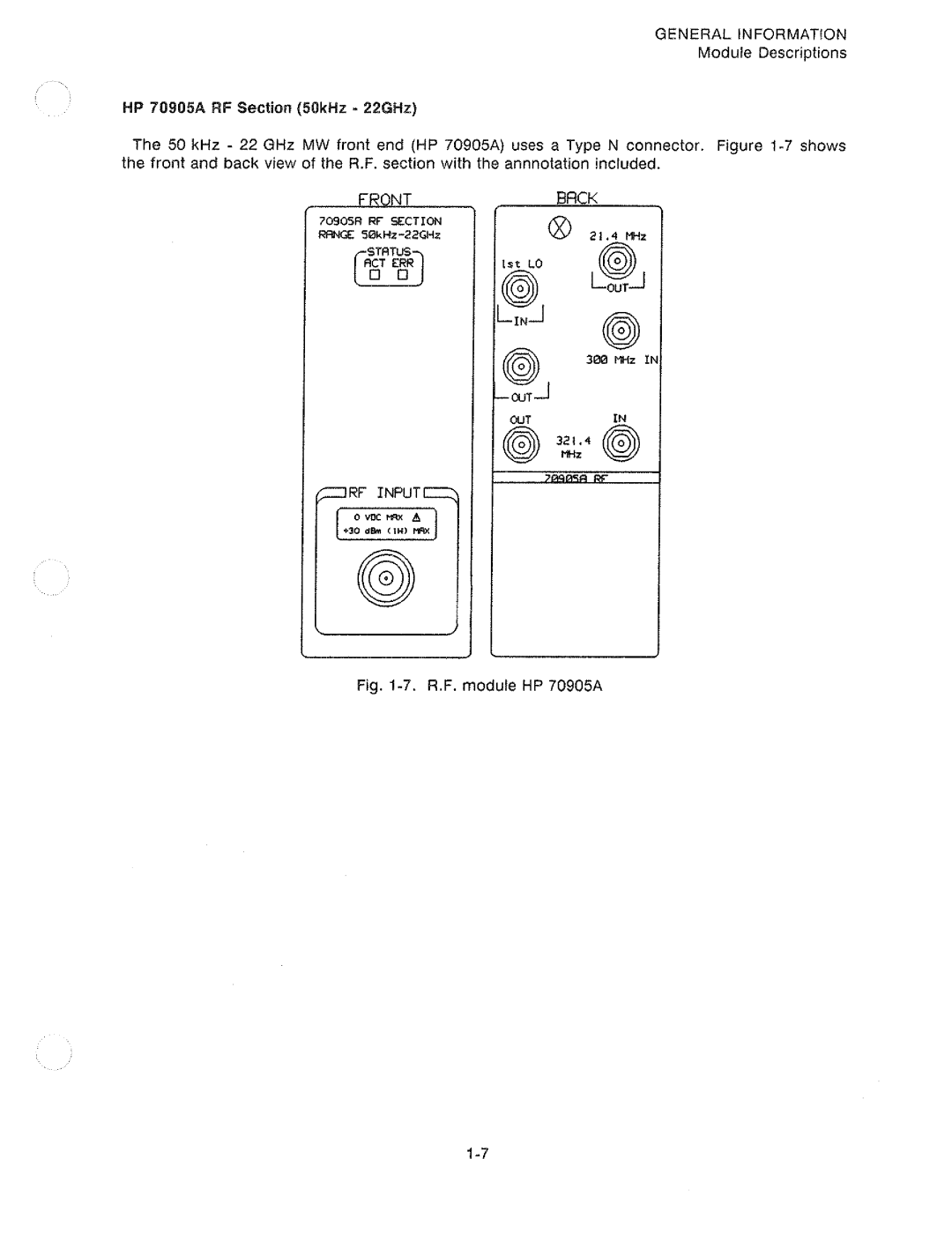 HP 70900A manual 