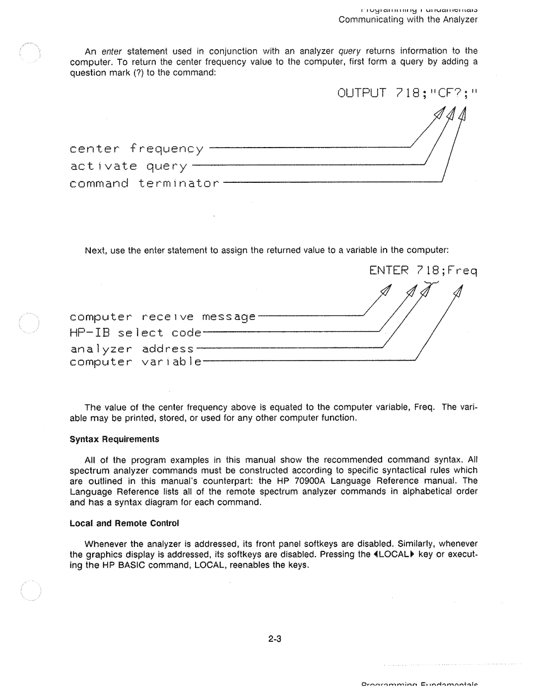 HP 70900A manual 