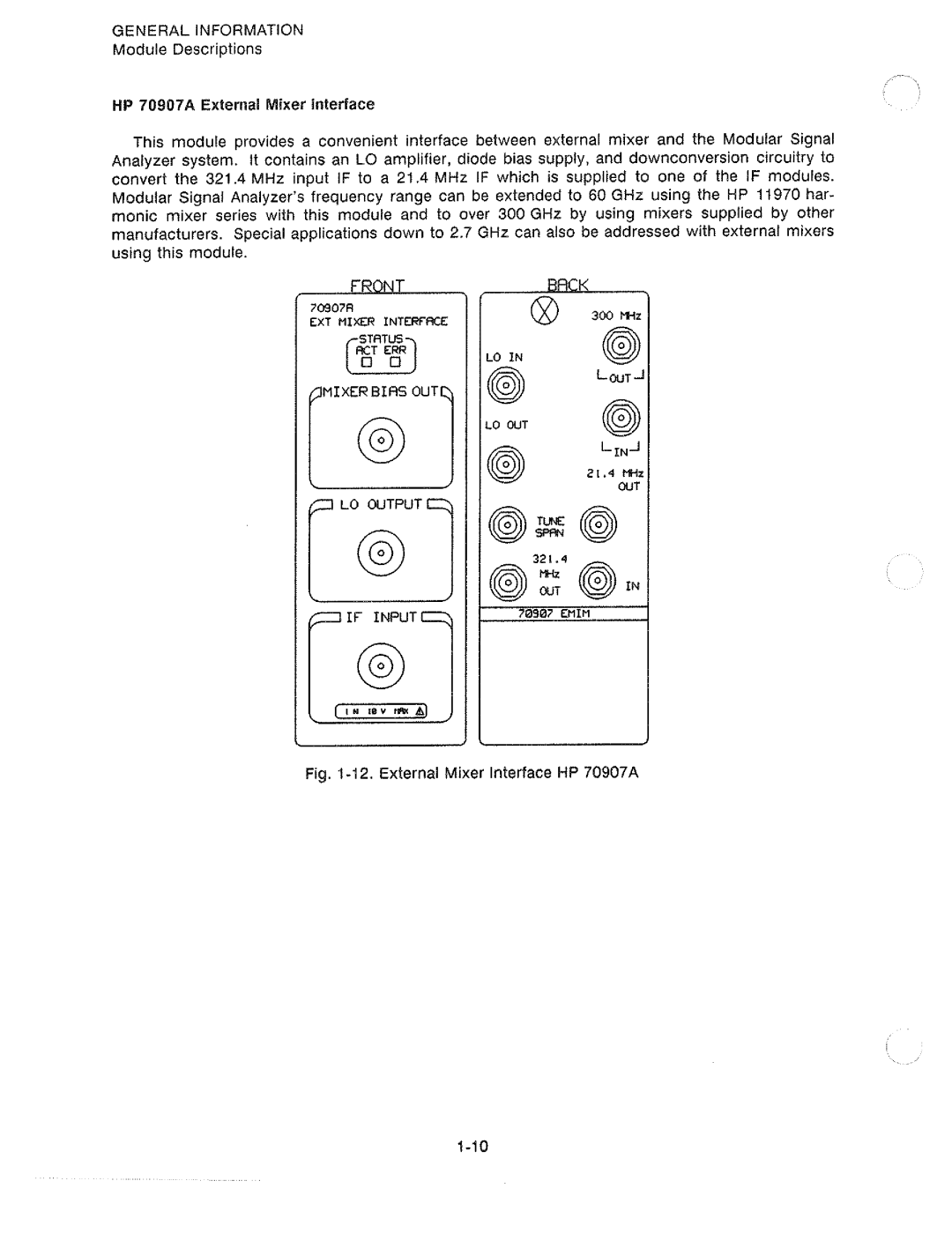 HP 70900A manual 