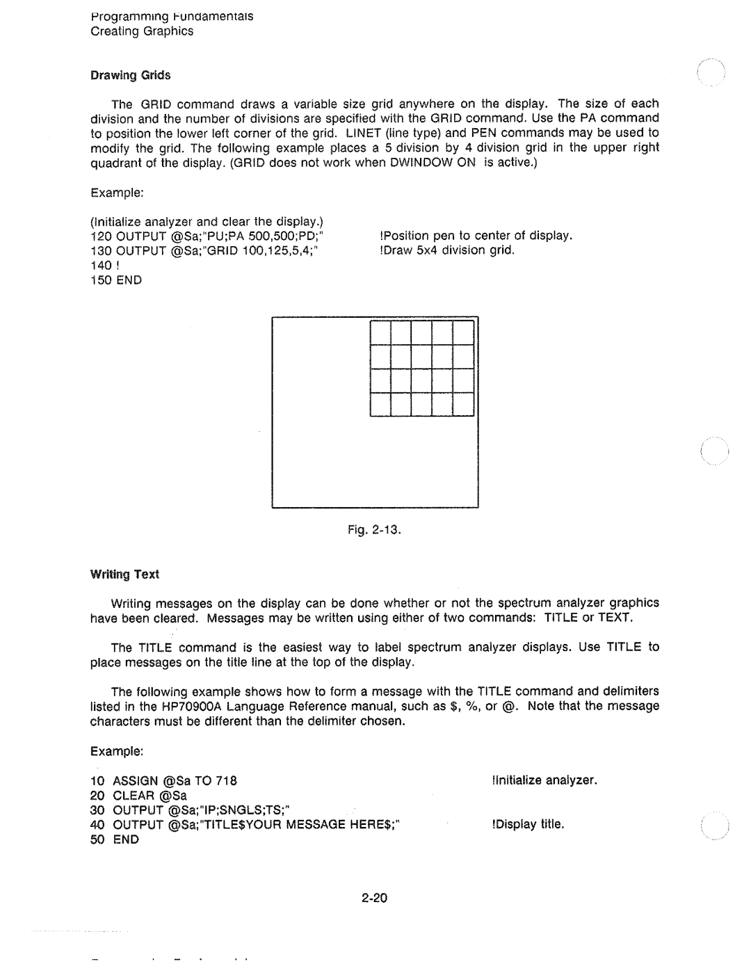 HP 70900A manual 