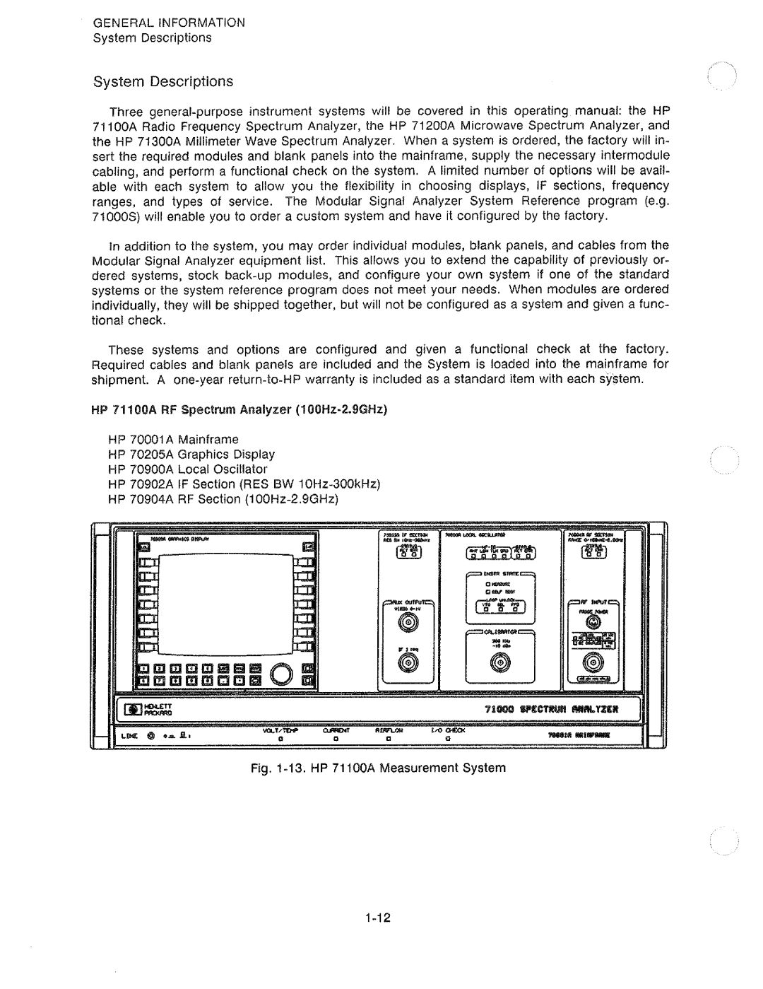 HP 70900A manual 