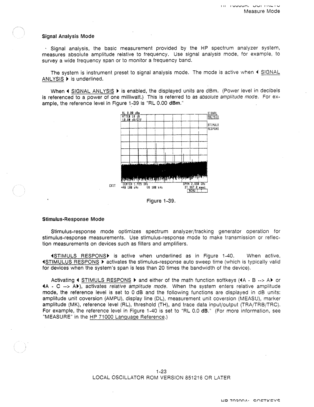 HP 70900A manual 