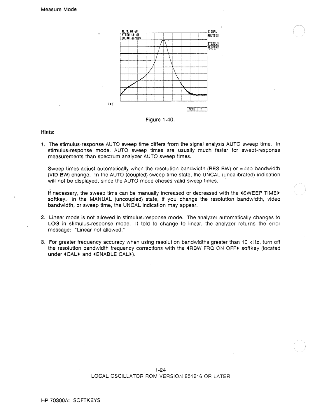 HP 70900A manual 