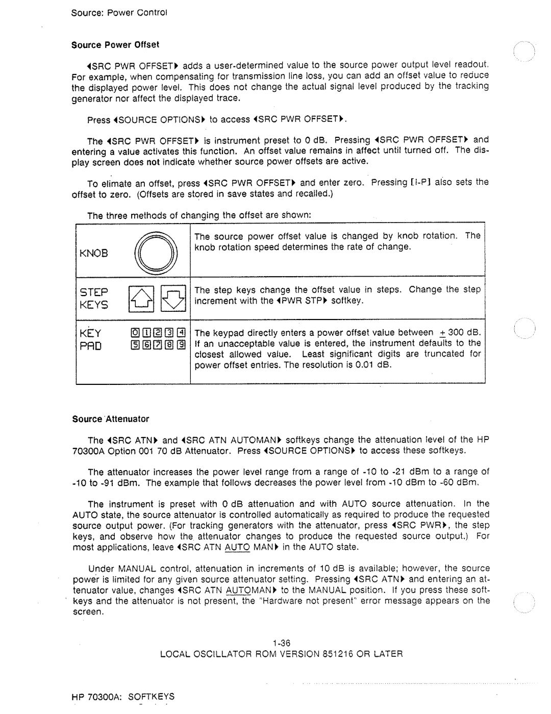 HP 70900A manual 