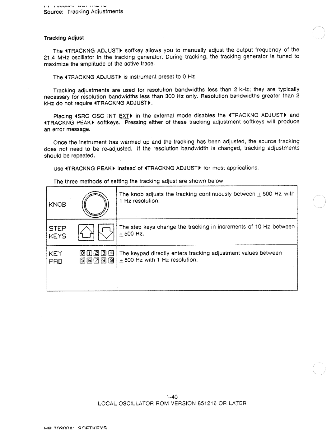 HP 70900A manual 