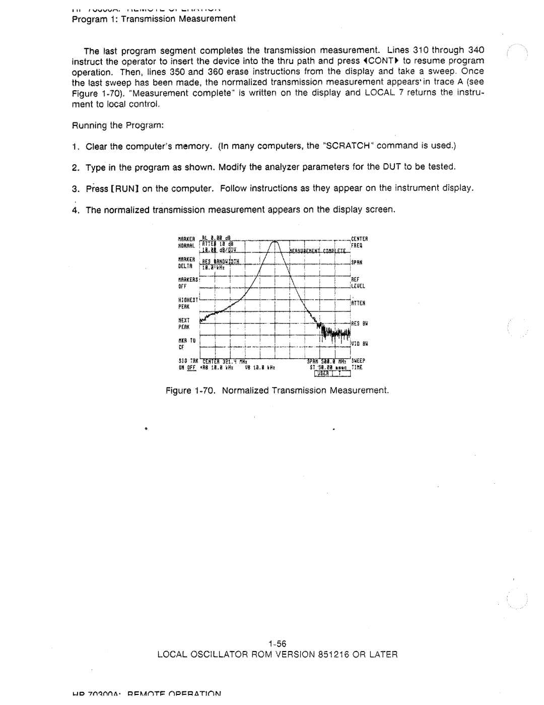 HP 70900A manual 