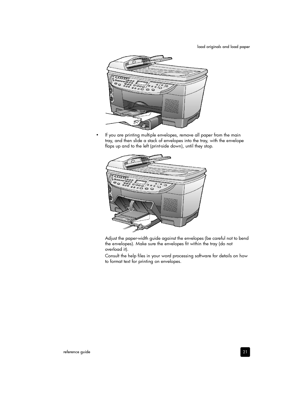 HP 7110 Wide Format E CR768AB1H manual Load originals and load paper 