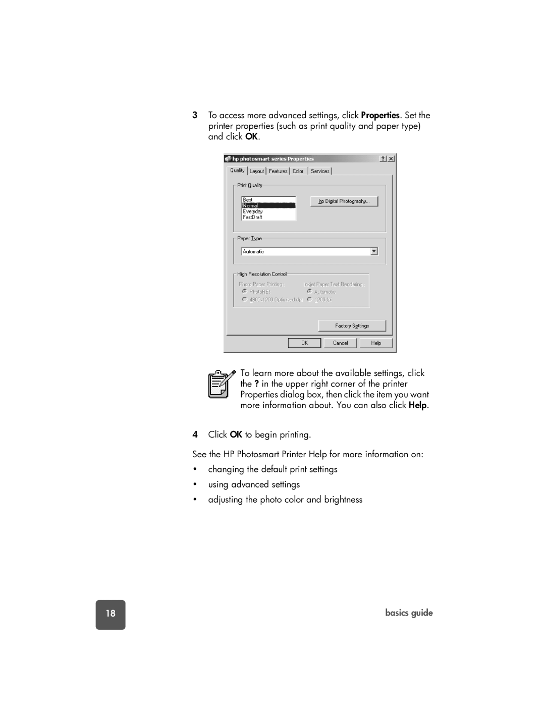 HP 7150 manual Basics guide 