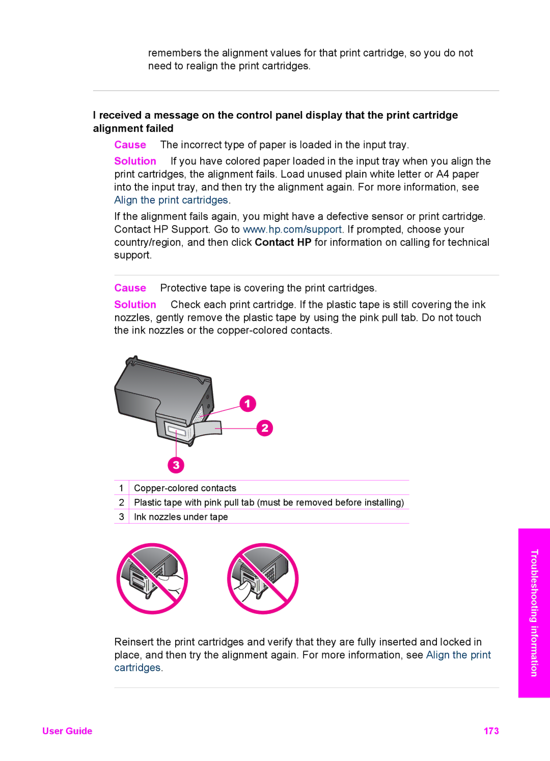 HP 7200 manual User Guide 173 