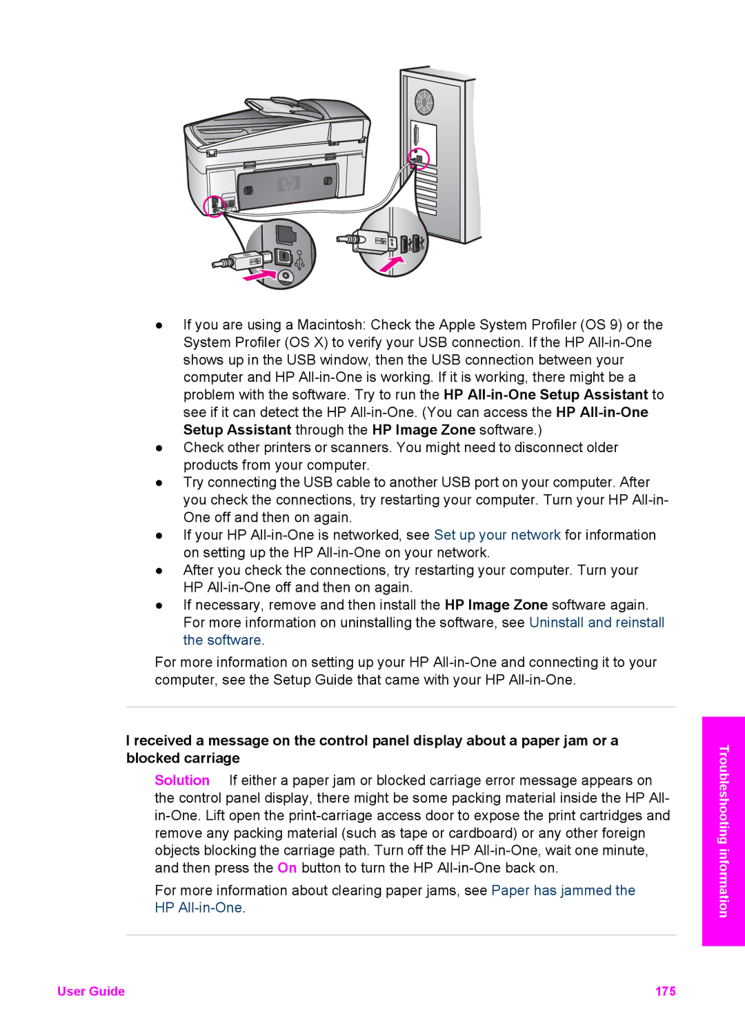 HP 7200 manual User Guide 175 