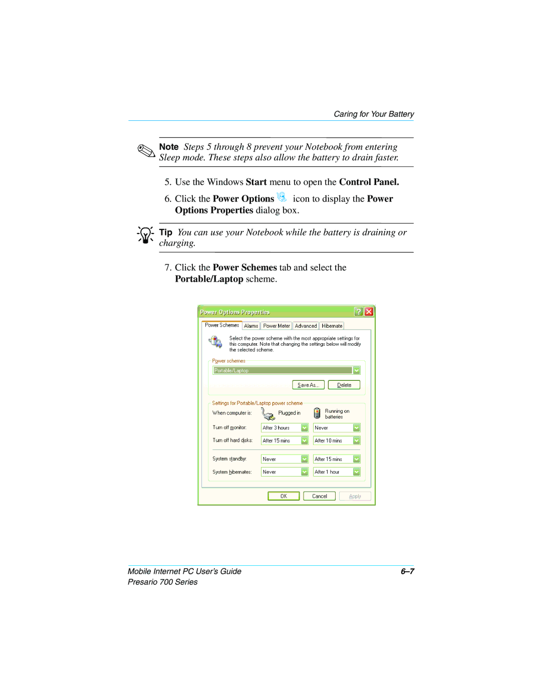 HP 724AU manual Mobile Internet PC User’s Guide 