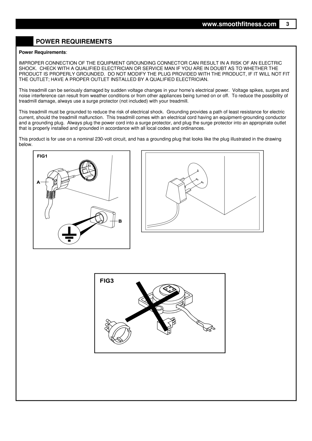 HP 7.25 manual Power Requirements 