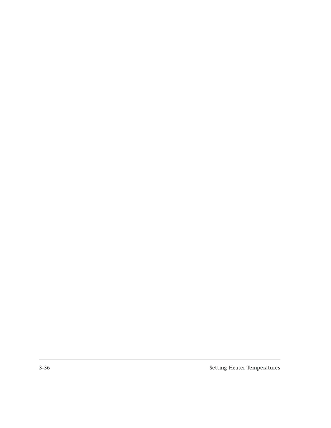 HP 72SR manual Setting Heater Temperatures 