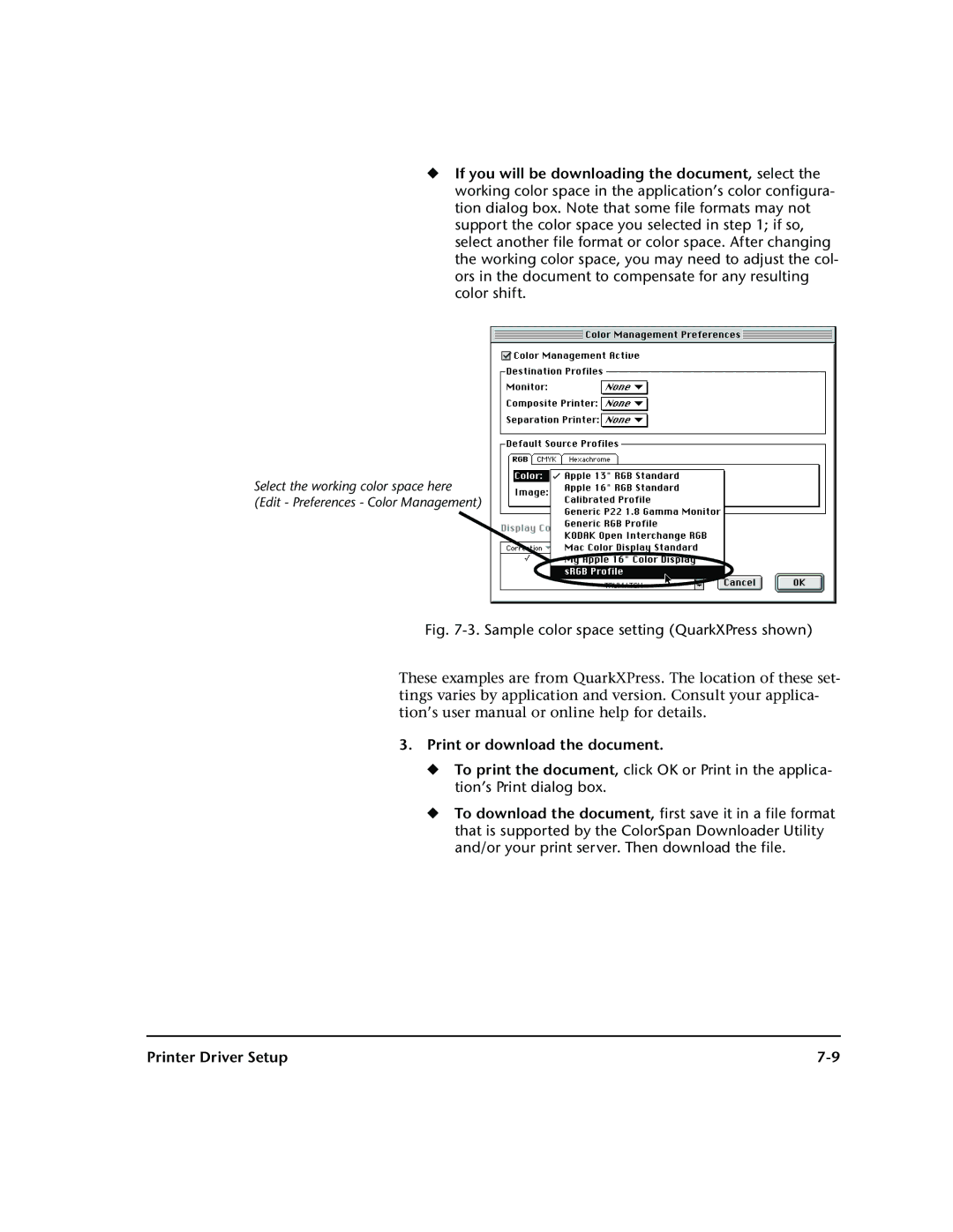 HP 72SR manual Print or download the document 