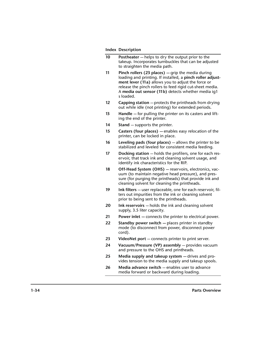 HP 72SR manual VideoNet port connects printer to print server 