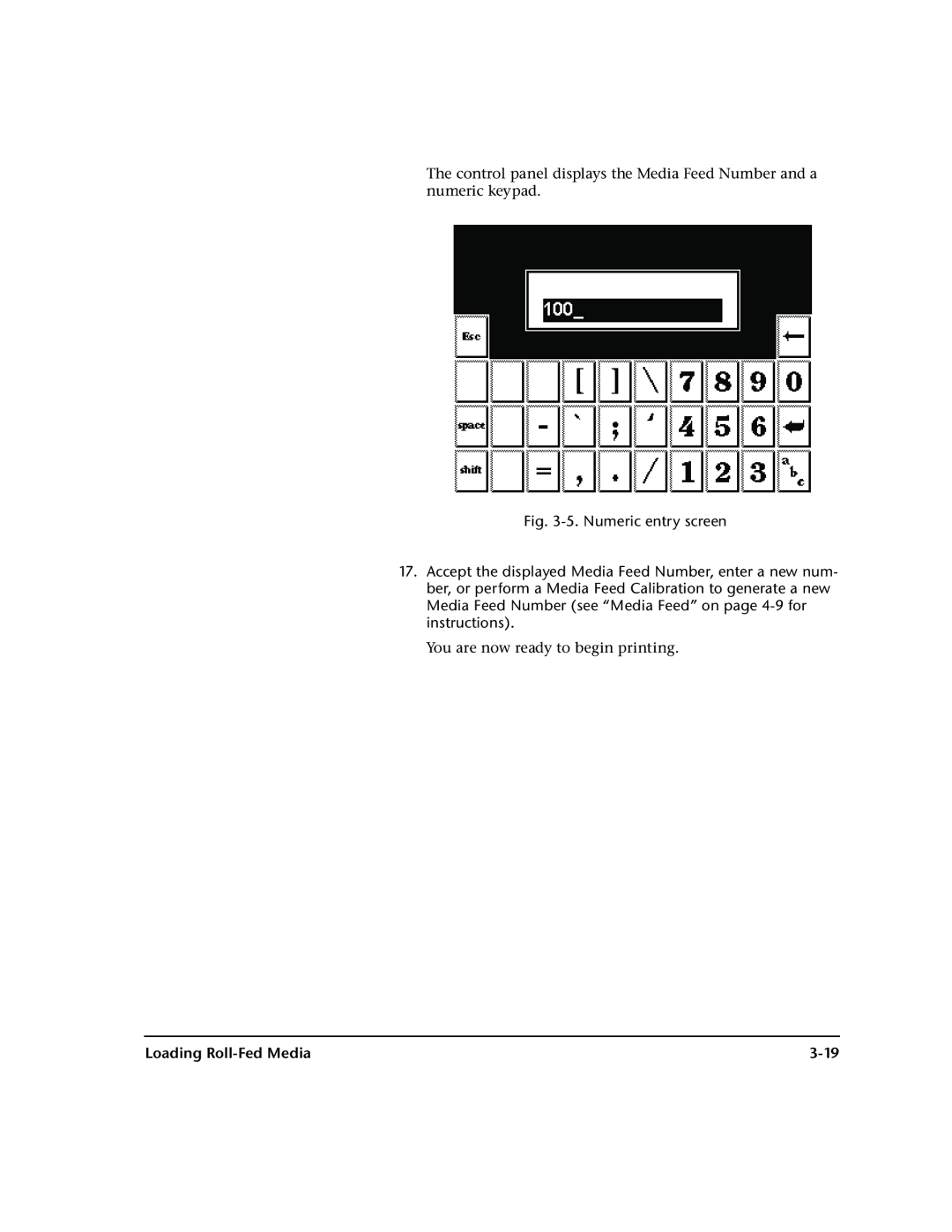 HP 72SR manual You are now ready to begin printing 