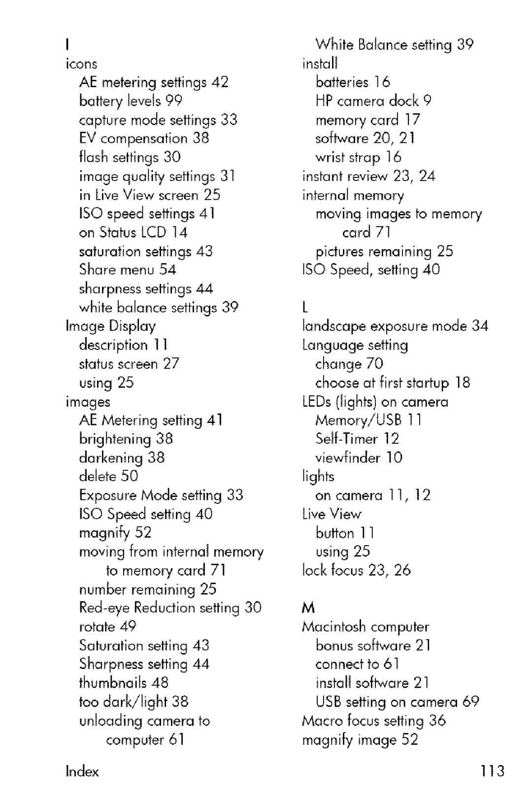 HP 730 manual Icons 