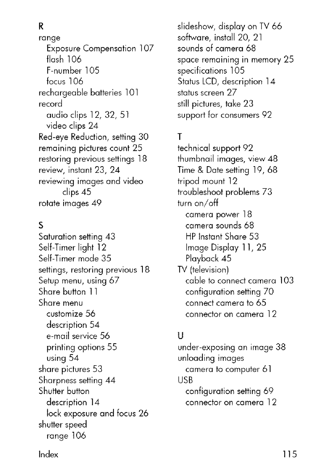 HP 730 manual Range 